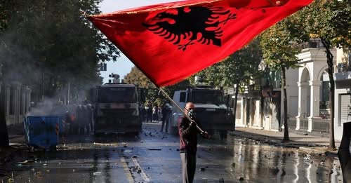 Riots in Albanian capital enter a fifth day as anti-government protests ...